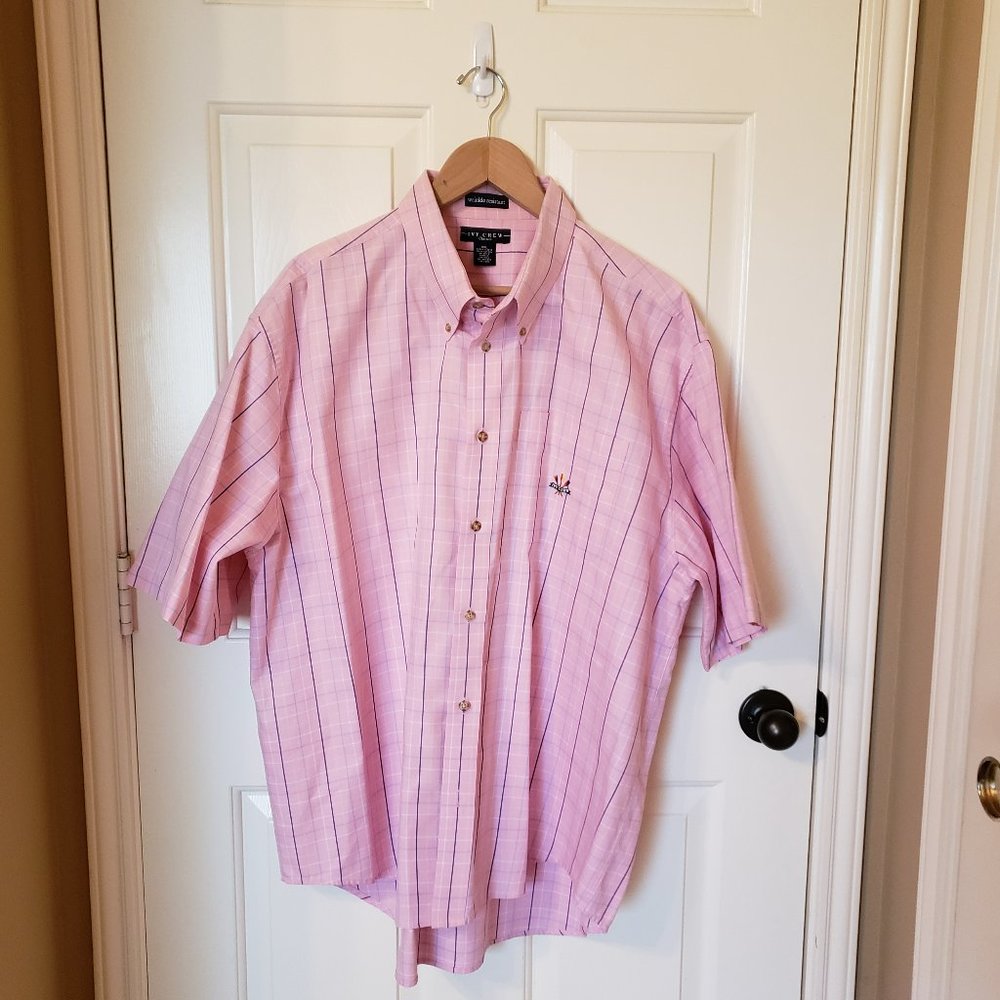 Ivy Crew Classics Men's short sleeve dress shirt size XXL